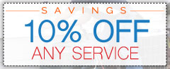10% OFF Any Service
